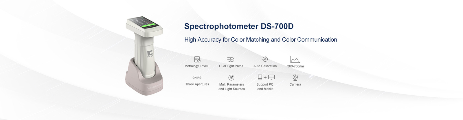 qualité spectrophotomètre portatif de couleur usine