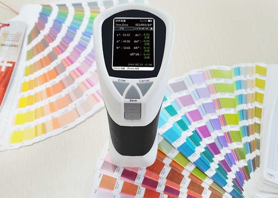 Whiteness Color Data Paint Matching Spectrophotometer For Skin Comestic Industry